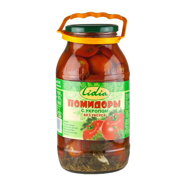 Lidia Tomaten ohne Essig 1,9L Ukropnije